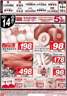 カスミのカタログ | あなたのための私たちの最高のオファー | 2026-10-14T00:00:00.000Z - 2026-10-15T00:00:00.000Z