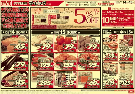 富里市でのザ・ビッグのカタログ | ザ・ビッグ チラシ | 2026-10-13T00:00:00.000Z - 2026-10-15T00:00:00.000Z