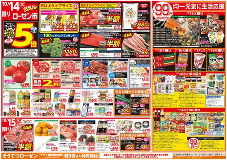 相鉄ローゼンのカタログ | あなたのための私たちの最高の取引 | 2026-10-13T00:00:00.000Z - 2026-10-18T00:00:00.000Z