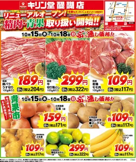 キリン堂のカタログ | 掘り出し物ハンターのためのオファー | 2026-10-15T00:00:00.000Z - 2026-10-18T00:00:00.000Z