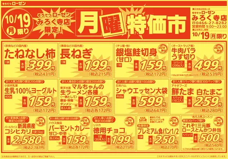 相鉄ローゼンのカタログ | 掘り出し物ハンターのためのオファー | 2026-10-18T00:00:00.000Z - 2026-10-19T00:00:00.000Z