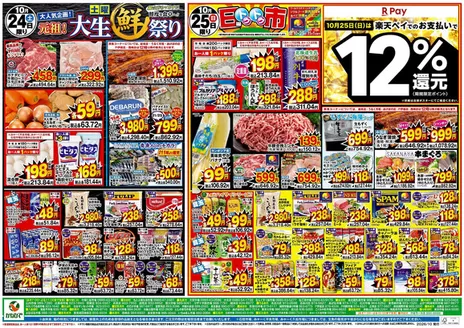 タウンプラザかねひでのカタログ | 割引とプロモーション | 2026-10-24T00:00:00.000Z - 2026-10-25T00:00:00.000Z