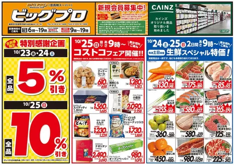 ベルジョイスのカタログ | ビッグプロ | 2026-10-22T00:00:00.000Z - 2026-10-29T00:00:00.000Z