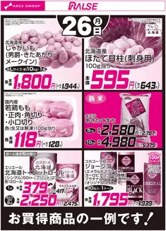 ラルズのカタログ | 1026お買得品 | 2026-10-25T00:00:00.000Z - 2026-10-26T00:00:00.000Z