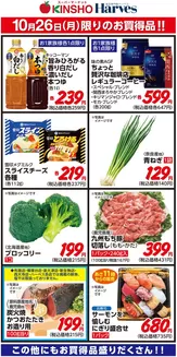 大阪市でのハーベスのカタログ | 10/26限りのお買得品! | 2026-10-25T00:00:00.000Z - 2026-10-26T00:00:00.000Z