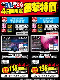 堺市でのベスト電器のカタログ | あなたのための特別オファー | 2026-10-31T00:00:00.000Z - 2026-11-03T00:00:00.000Z