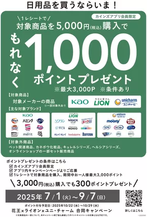 高崎市でのカインズホームのカタログ | カインズホーム チラシ | 2025-07-07T00:00:00.000Z - 2025-07-21T00:00:00.000Z