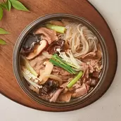 소불고기버섯뚝배기