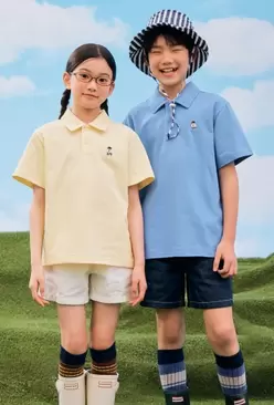 [키즈] 쿠디 폴로칼라 반팔티_SPHWF24KU1