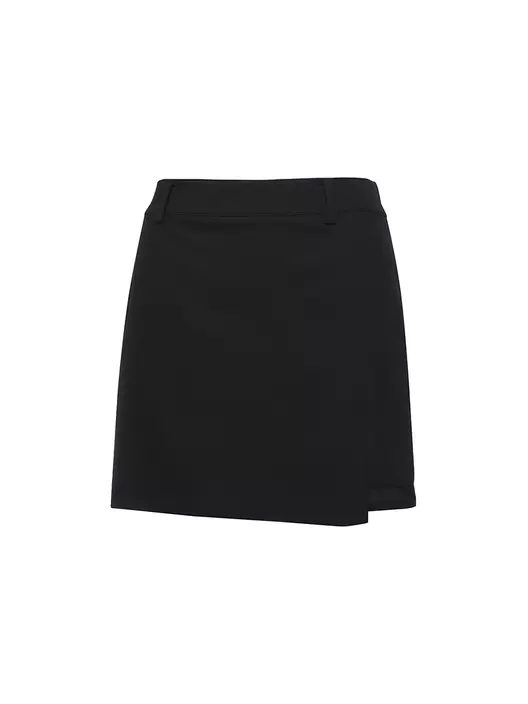 여성 VA 베이직 여름 큐롯 (Black)