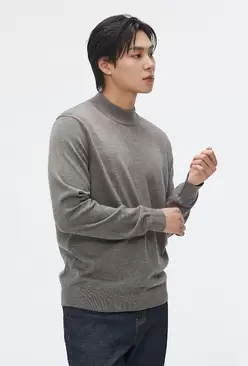모크넥 니트_SPKAF12M01
