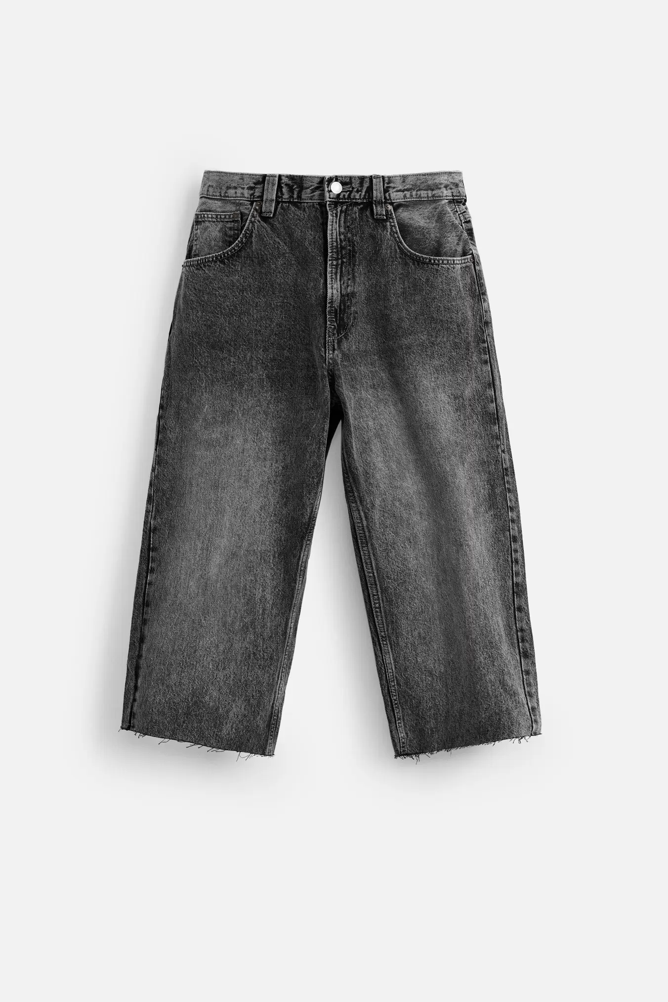 JEANS WIDE FIT CROPPED