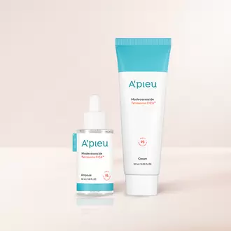 [어퓨] [단독] 마데카소사이드 테트라좀 시카 앰플&amp;크림 대용량 세트