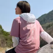 ZERO 공용 캠핑B 그래픽 반팔티