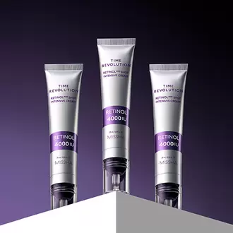 [미샤] 타임 레볼루션 레티놀 4000샷 집중 크림 25ml