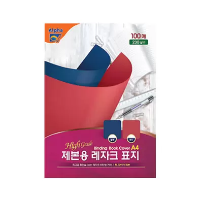 8월 월간특가
  [알파] 제본표지 레쟈크지 A4 100매 230g (청색/적색)