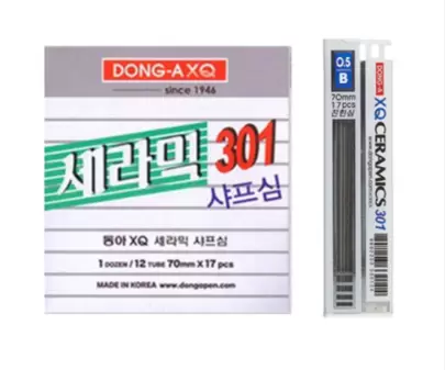 8월 월간특가
  [동아]샤프심/XQ세라믹301/갑(12개입)
