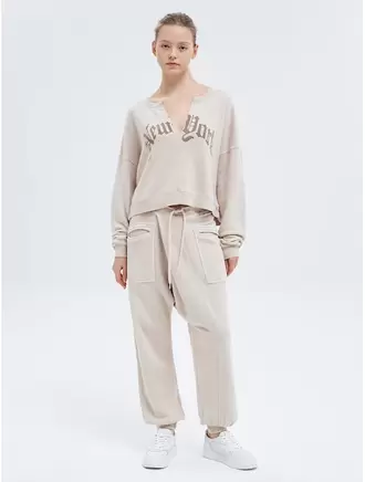 Crossover Sweatpant - Natural