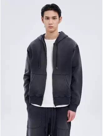 Zip Hoodie - Navy