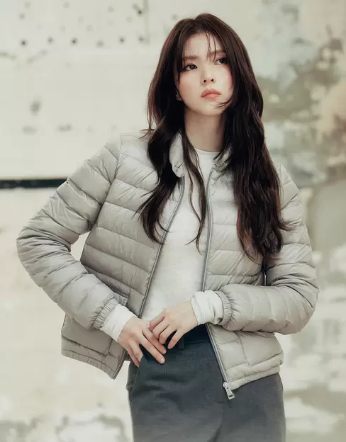 [한소희] 여자 덕다운 경량 패딩