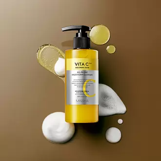 [미샤] 비타씨플러스 올인원 팩 폼 클렌저 200ml