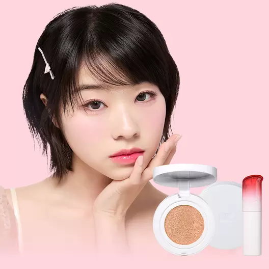 [무료배송] 뽀송쿠션 + 워터 픽싱 틴트 SET