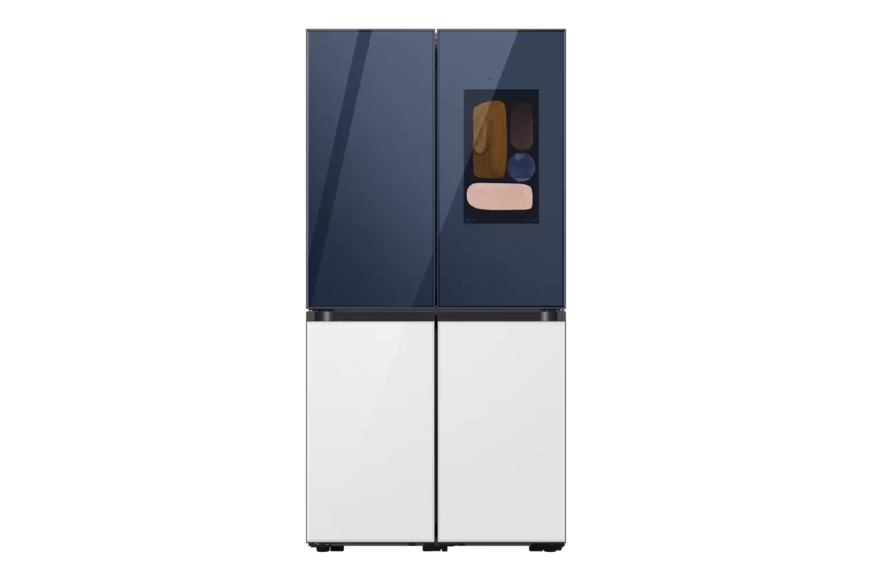 Bespoke AI 패밀리허브 4도어 840L (빅아이스/큐브)