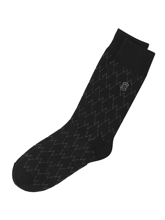 CF 남성캐주얼 롱삭스 (Black)