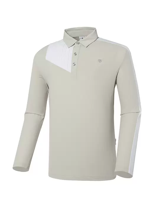 남성 WL PRO 블럭킹 폴로 티셔츠 (L/Beige)