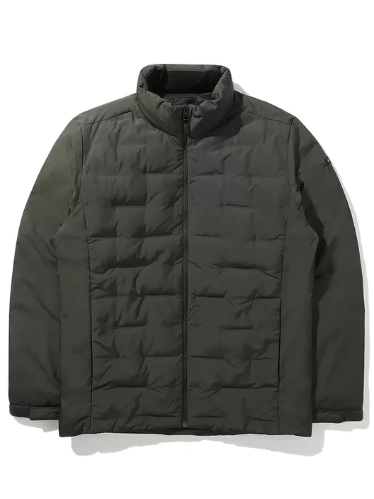 BOOST_튜브 패딩 자켓 (BLACK KHAKI)
