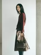 Cashmere Basic Knitting Cardigan - Brown
