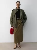 Cotton Utility Jumper - Khaki