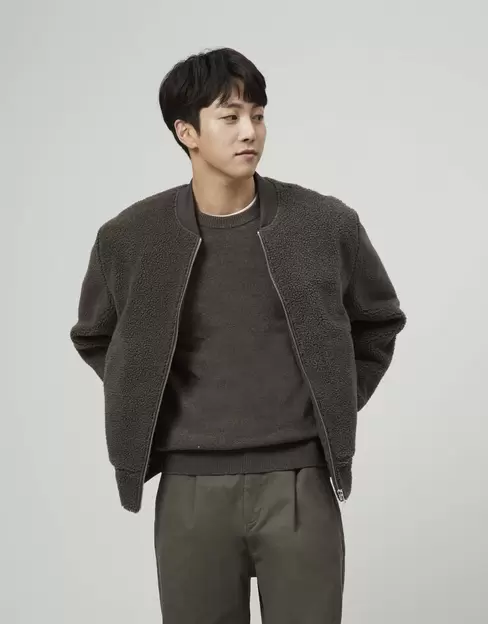 남자 후리스 바머 자켓