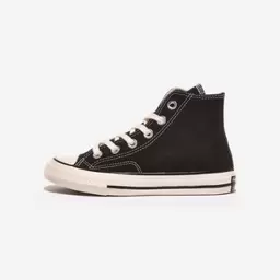 척 70 빈티지 캔버스 키즈 블랙 하이