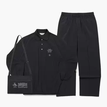 남성 쓰리피스 긴팔 셋업