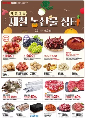 정선군의 메가마트 카탈로그 | 당신을 위한 최고의 거래 | 2025-09-05T00:00:00.000Z - 2025-09-19T00:00:00.000Z