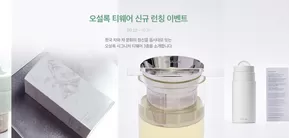 강릉시의 오설록 카탈로그 | 오설록 티웨어 신규 런칭 이벤트 | 2025-09-22T00:00:00.000Z - 2025-10-31T00:00:00.000Z
