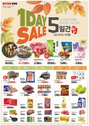 강남구의 메가마트 카탈로그 | 매력적인 제안을 발견하세요 | 2025-10-01T00:00:00.000Z - 2025-10-15T00:00:00.000Z