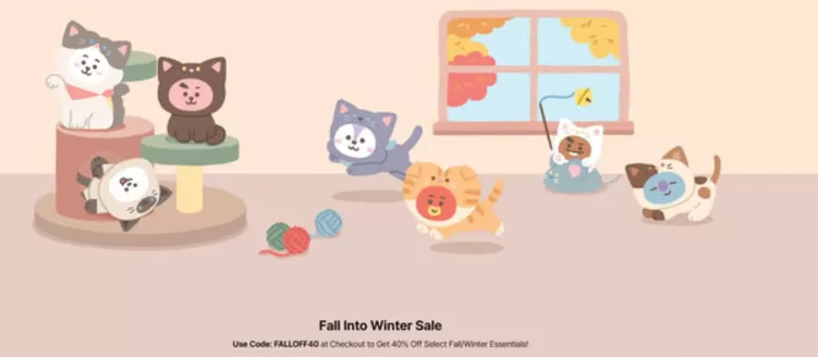 완주군의 라인프렌즈 카탈로그 | Fall Into Winter Sale | 2025-11-05T00:00:00.000Z - 2025-11-14T00:00:00.000Z