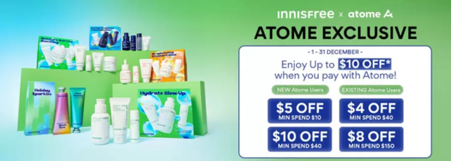 동구 - 울산광역시의 이니스프리 카탈로그 | Enjoy Up To $10 Off* When You Pay With Atome! | 2025-12-03T00:00:00.000Z - 2025-12-31T00:00:00.000Z