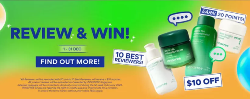 성북구의 이니스프리 카탈로그 | Review & Win! | 2025-12-10T00:00:00.000Z - 2025-12-31T00:00:00.000Z