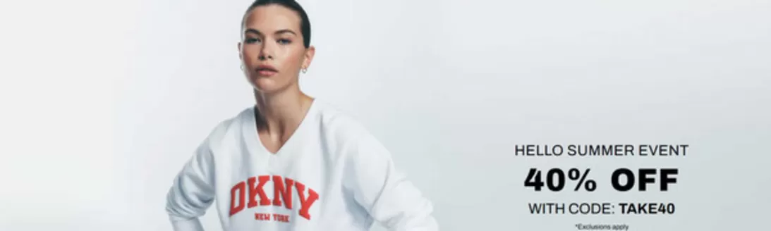 DKNY 카탈로그 | Hello Summer Event! | 2026-05-21T00:00:00.000Z - 2026-05-28T00:00:00.000Z