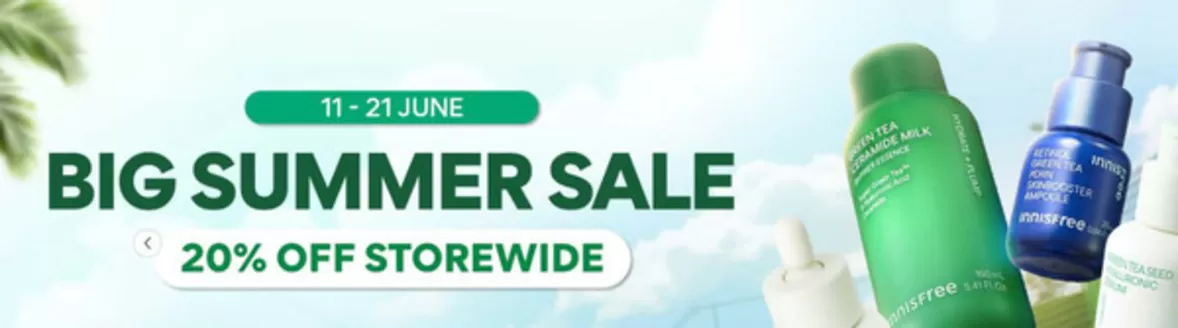 이니스프리 카탈로그 | Big Summer Sale! | 2026-06-11T00:00:00.000Z - 2026-06-21T00:00:00.000Z