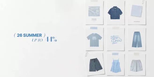 파주시의 인터크루 카탈로그 | Summer Up To 44% Off | 2026-06-16T00:00:00.000Z - 2026-06-26T00:00:00.000Z