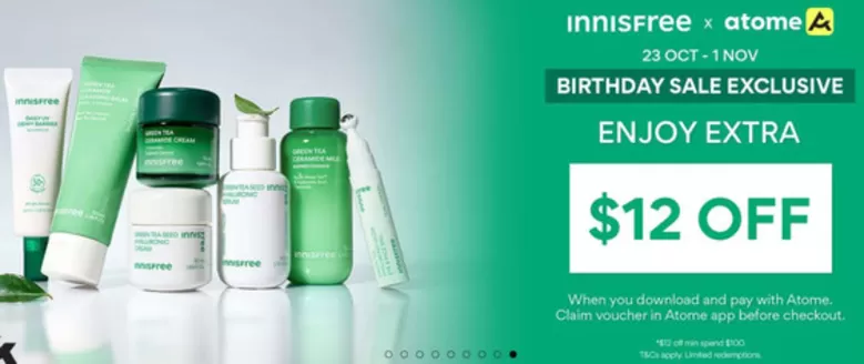 서구 - 광주광역시의 이니스프리 카탈로그 | Birthday Sale Exclusive Enjoy Extra $12 Off | 2026-10-23T00:00:00.000Z - 2026-11-01T00:00:00.000Z