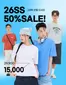 평택시의 GSGM 카탈로그 | 26SS 그래픽 반팔 티셔츠 50%SALE! | 2026-04-10T00:00:00.000Z - 2026-05-05T00:00:00.000Z