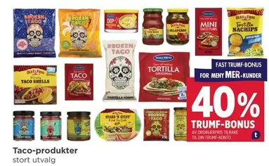Taco - -produkter