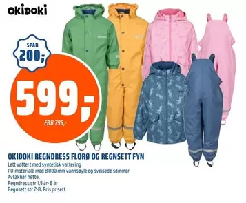 REGNDRESS FLORØ OG REGNSETT FYN