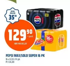Max - MAX/SOLO SUPER 16 PK