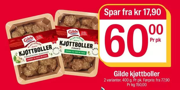 Taco - kjøttboller